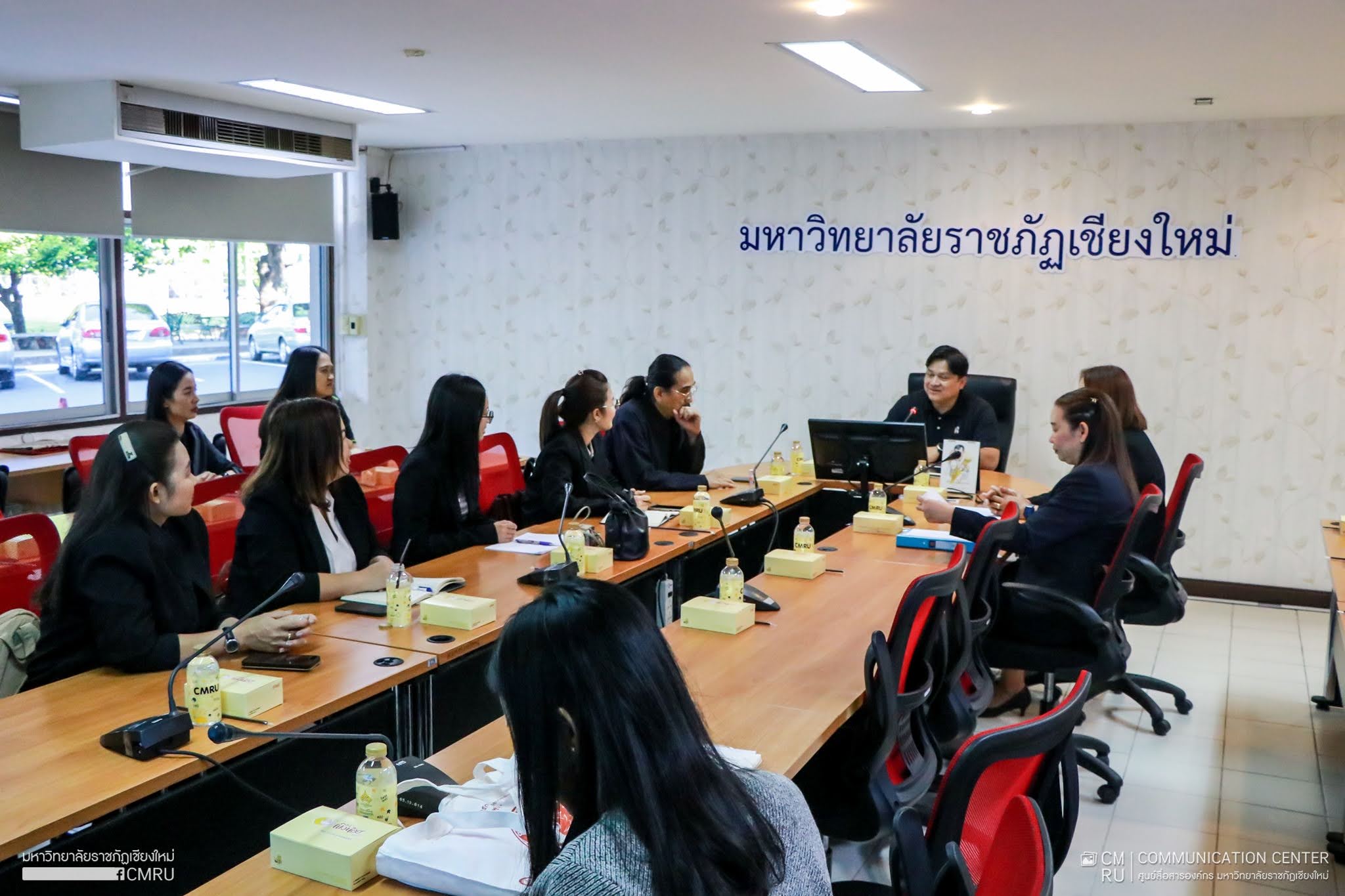 สำนักงานบริหารและจัดการทรัพย์สิน มหาวิทยาลัยราชภัฏเชียงใหม่ ร่วมให้การต้อนรับคณะศึกษาดูงานมหาวิทยาลัยราชภัฏนครสวรรค์