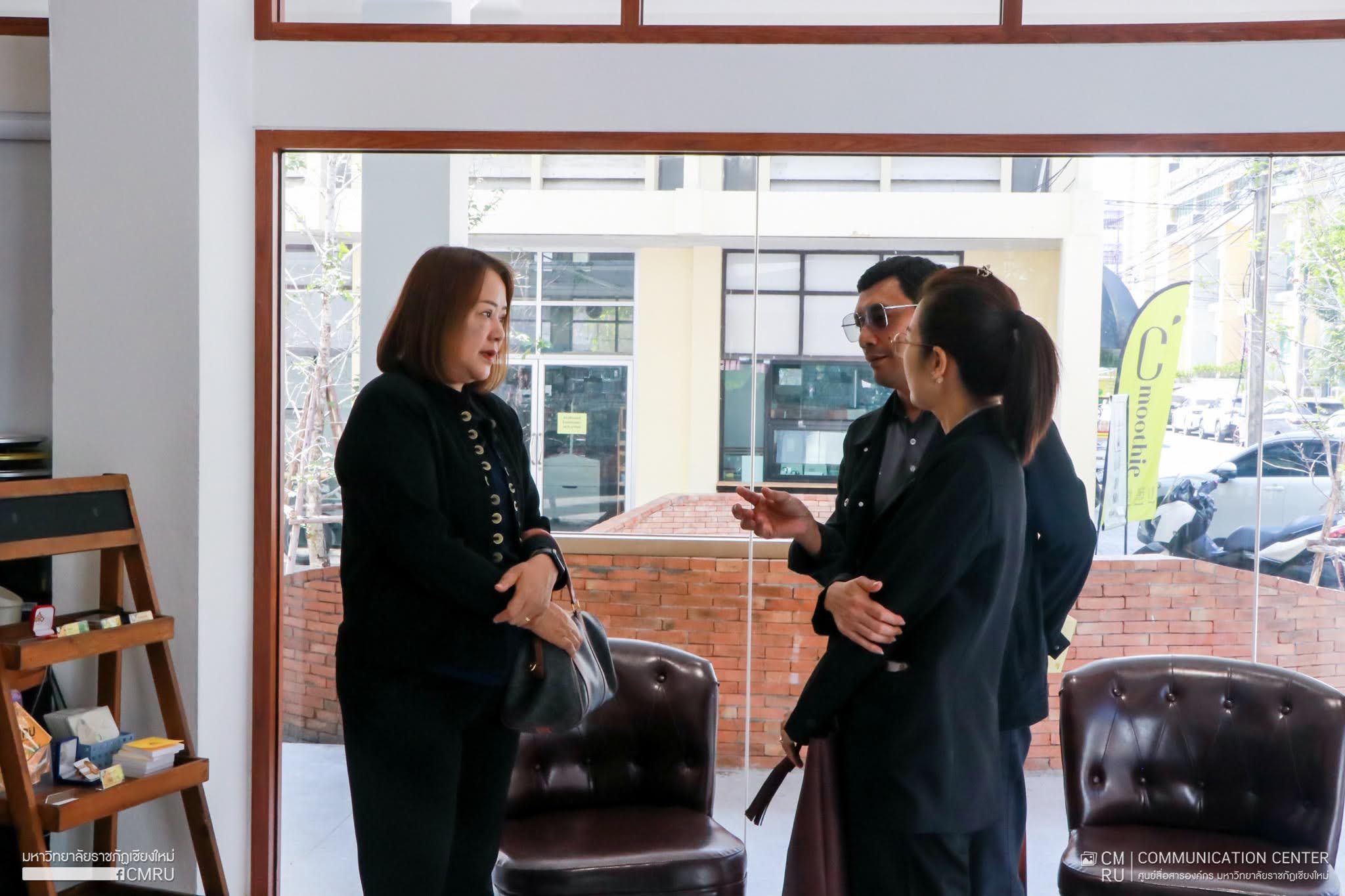 สำนักงานบริหารและจัดการทรัพย์สิน มหาวิทยาลัยราชภัฏเชียงใหม่ ร่วมให้การต้อนรับคณะศึกษาดูงานมหาวิทยาลัยราชภัฏนครสวรรค์